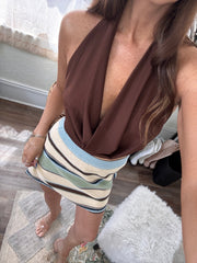 Olia Cowl Neck Top