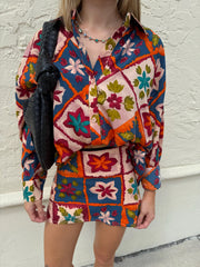 Retro Bloom Top