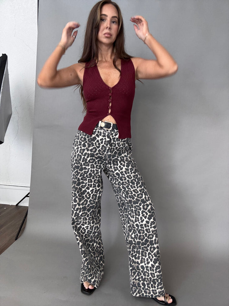 Laine Leopard Pants