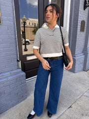 Moxie Striped Top