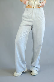 Nico High Waist Trousers Grey