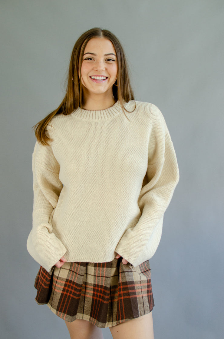 Lacie Oversized Sweater Beige