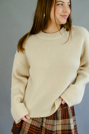Lacie Oversized Sweater Beige