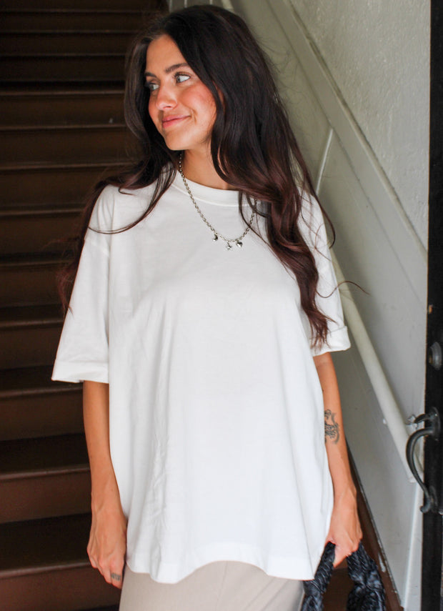 Noah Oversized Shirt White