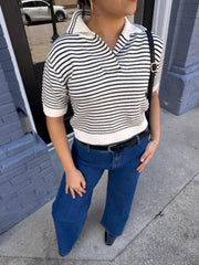 Moxie Striped Top
