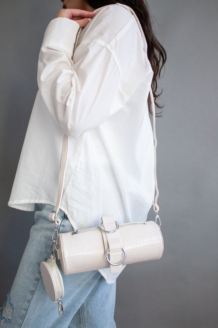 Crocodile Pattern Belt for Bags Adjustable Thin Long Bag Shoulder