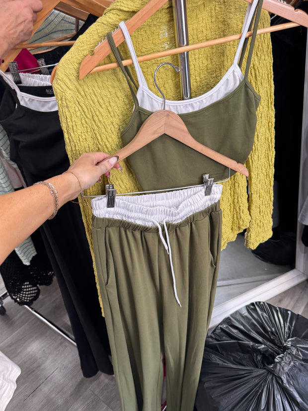 Layered Illusion Double Strap Top