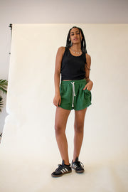 Noa Cotton Shorts Green