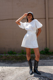 Eloise Cutout Dress White