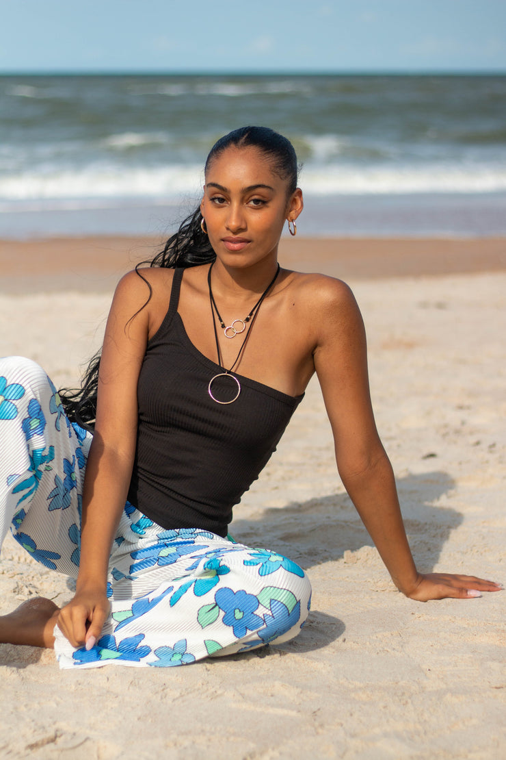 Circle Pendant Layer Necklace