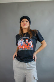 *NSYNC Christmas Graphic Tee Black
