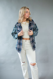 Fireside Flannel Top