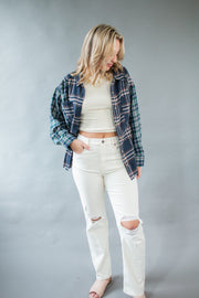 Fireside Flannel Top