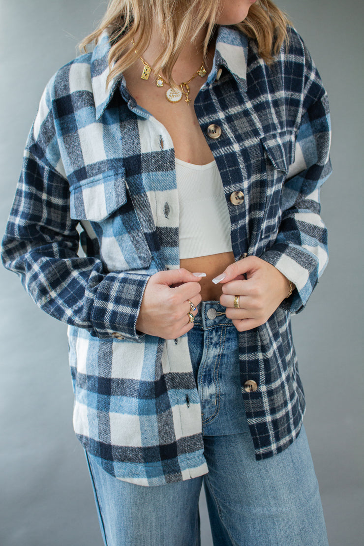 Cozy Evening Plaid Shacket