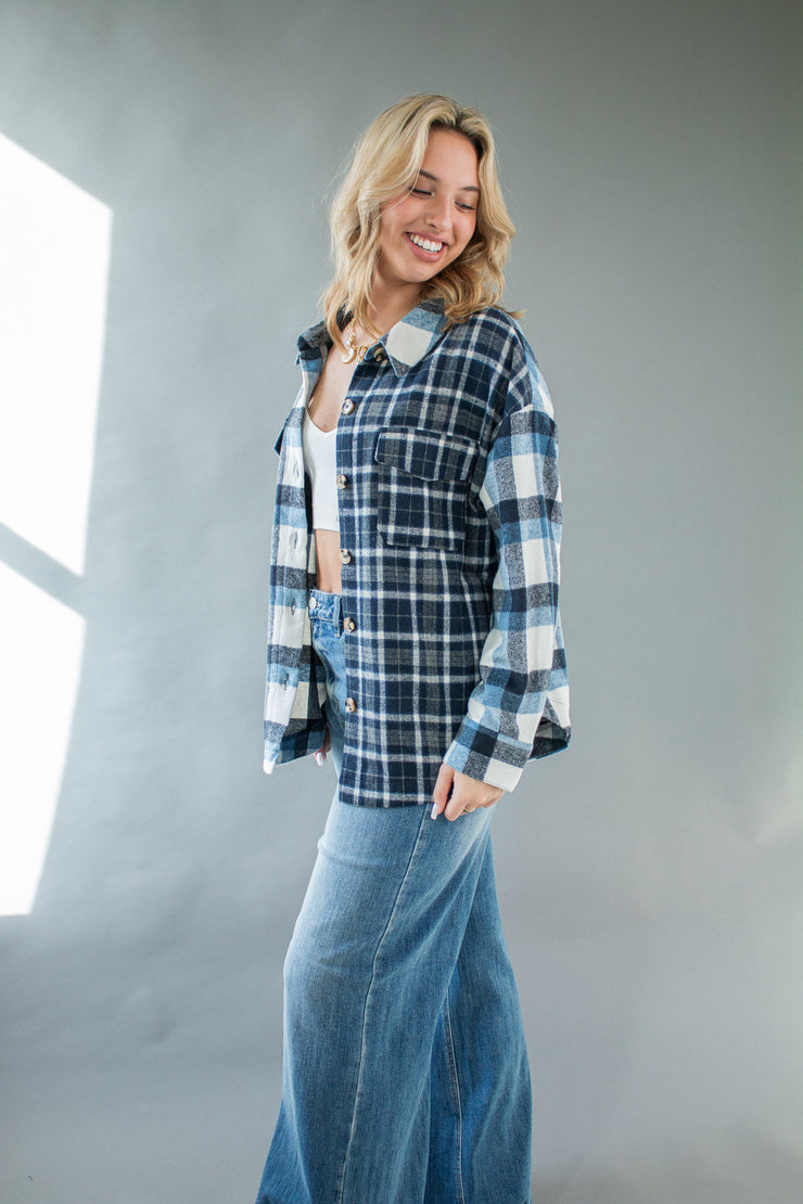 Cozy Evening Plaid Shacket