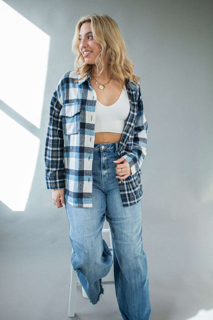 Cozy Evening Plaid Shacket