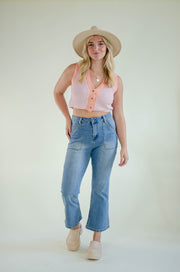 Jaycie Flare Jeans Medium Wash