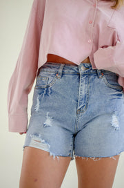 Beca Mid Length Shorts Vtg Wash