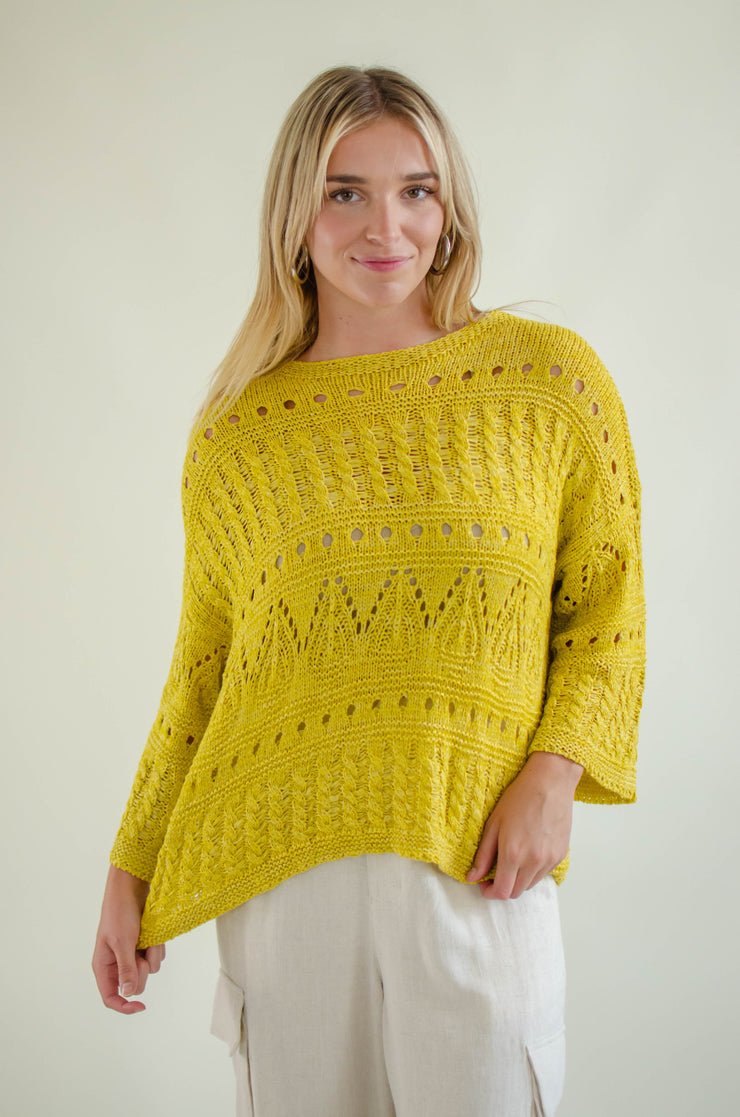 Ollie Knit Sweater Mustard
