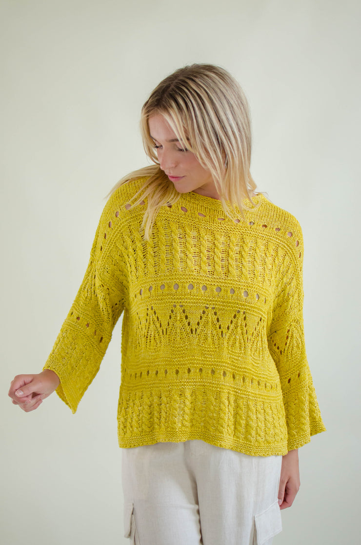 Ollie Knit Sweater Mustard