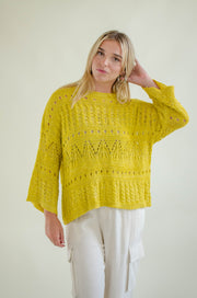 Ollie Knit Sweater Mustard