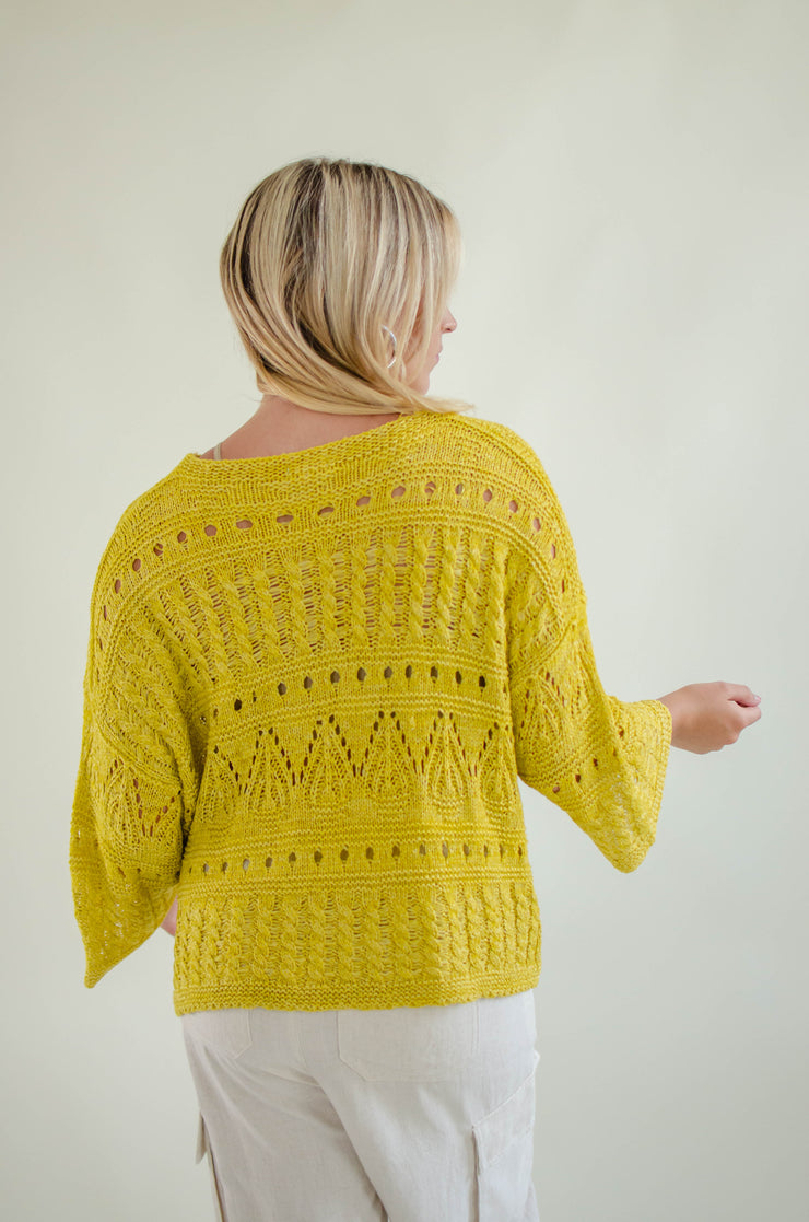 Ollie Knit Sweater Mustard