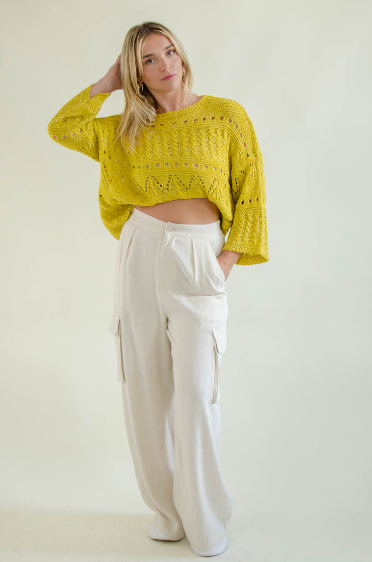 Ollie Knit Sweater Mustard