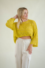 Ollie Knit Sweater Mustard