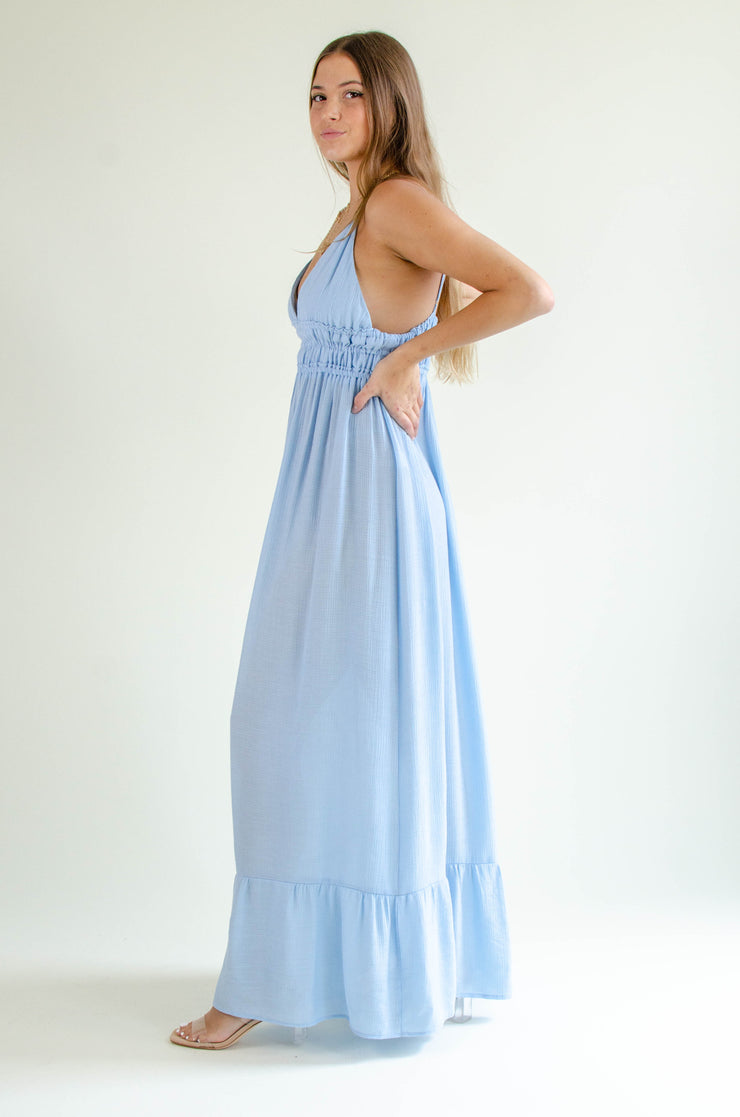 Madi Maxi Dress Blue