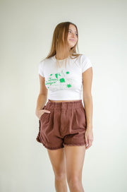 Space Cowgirl Crop Top Cream