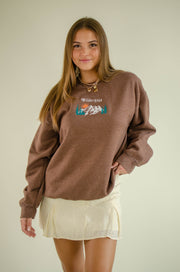 Embroidered Wilderness Crewneck