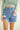 Drift Away High Rise Shorts Med Wash
