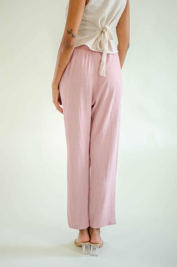 Bali Linen Pants Blush