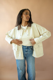 Hannah Chore Jacket Cream