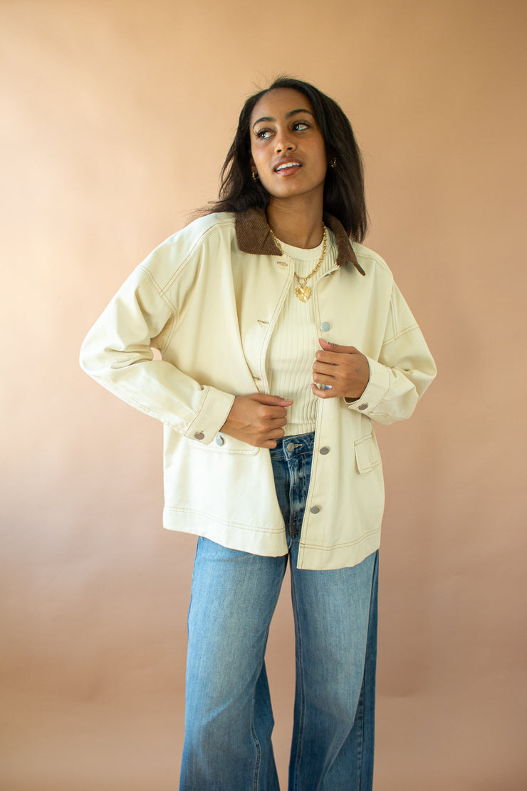 Hannah Chore Jacket Cream