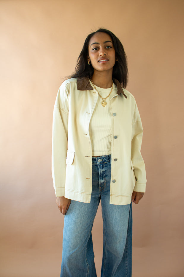 Hannah Chore Jacket Cream