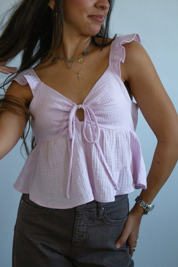 Ashlee Babydoll Top
