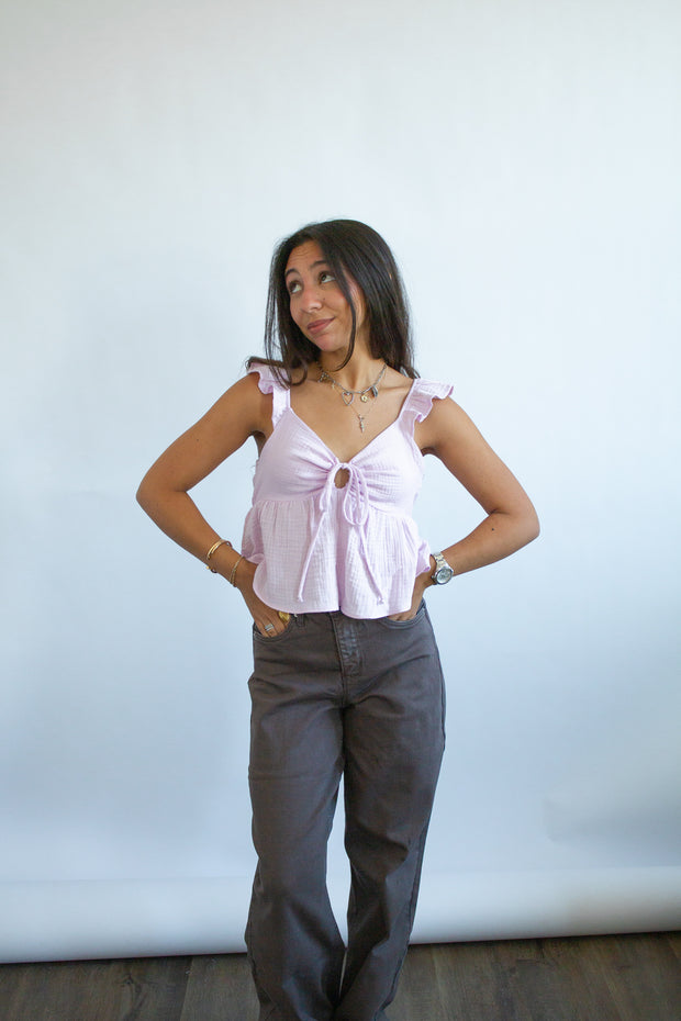 Ashlee Babydoll Top