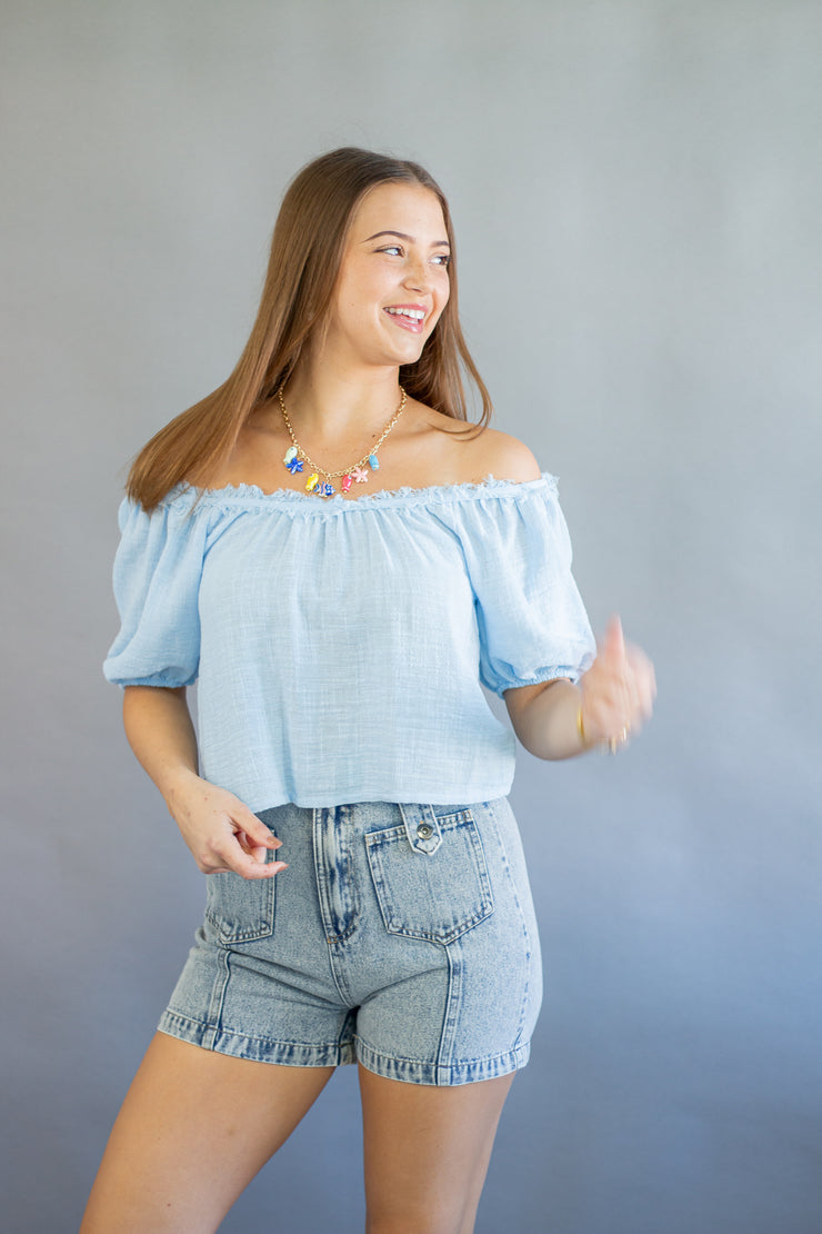 Savannah Puff Sleeve Top