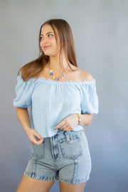 Savannah Puff Sleeve Top