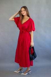 Esther Tie Front Maxi Dress