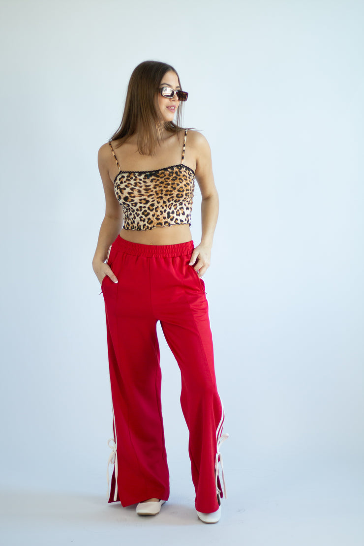 Bow Track Pants