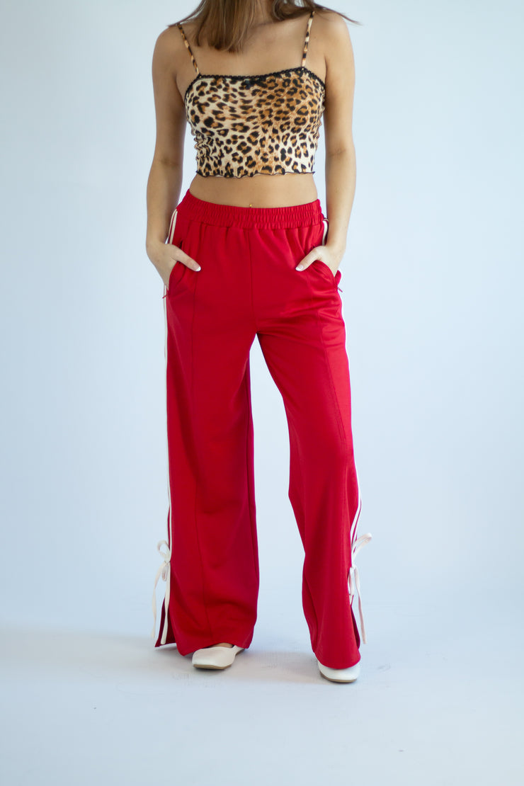 Bow Track Pants