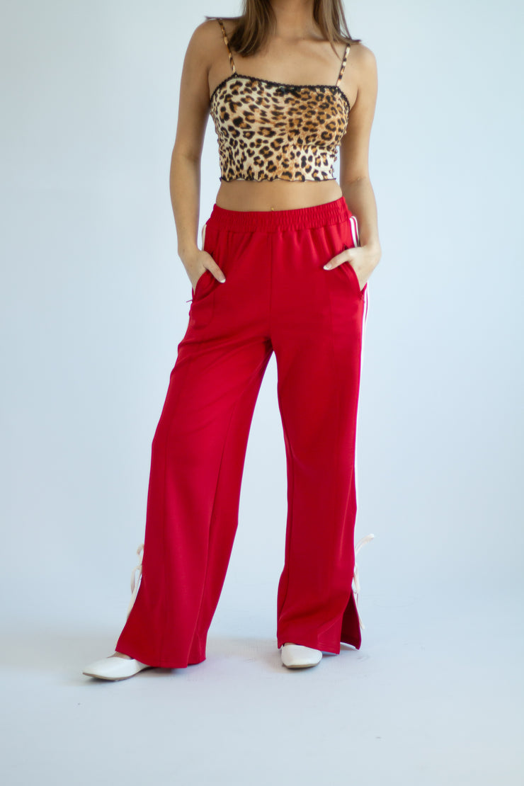 Bow Track Pants