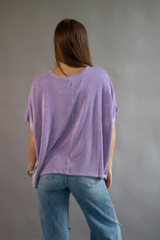 Finley Ribbed Oversized Top