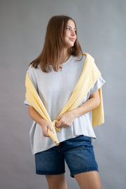Finley Ribbed Oversized Top