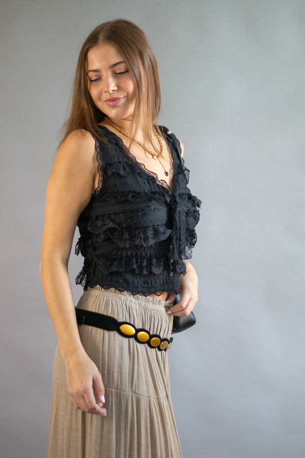 Savina Lace Top
