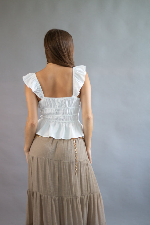 Rue Ruffle Top
