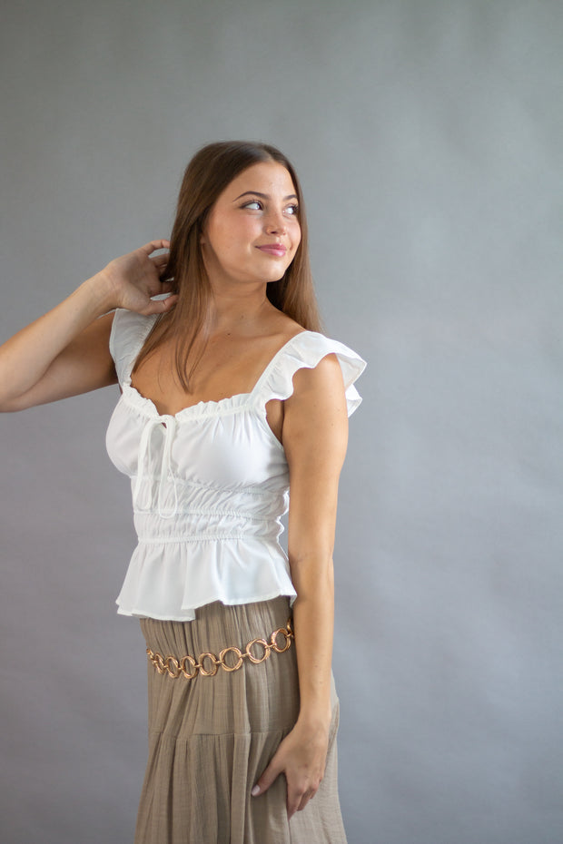 Rue Ruffle Top