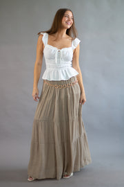 Rue Ruffle Top